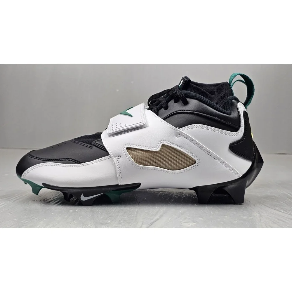 Nike‎ Air Diamond Turf 93 TD 12 Mens Black White Deion Sanders Football Cleats